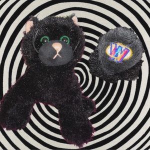 y2k webkinz black cat
